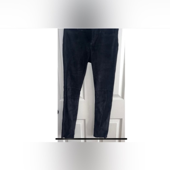 Joie Pants - Joie Jeans Black Suede Leather Skinny Pants Size 27​